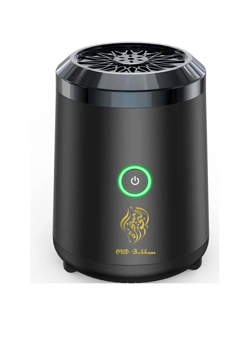 مبخرة عود كهربائية قابلة لإعادة الشحن عبر منفذ USB للمنزل والمكتب والسيارة - Image 1